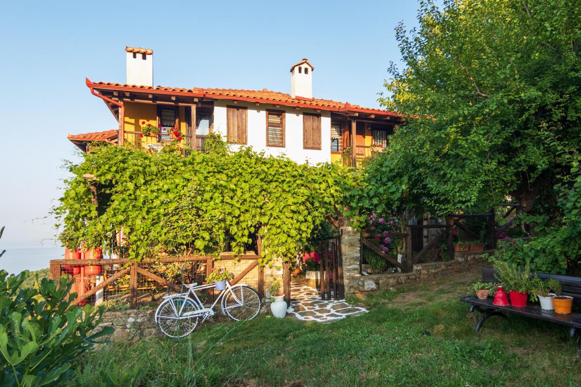 Guesthouse Oneiro Palaios Panteleimonas Exterior foto